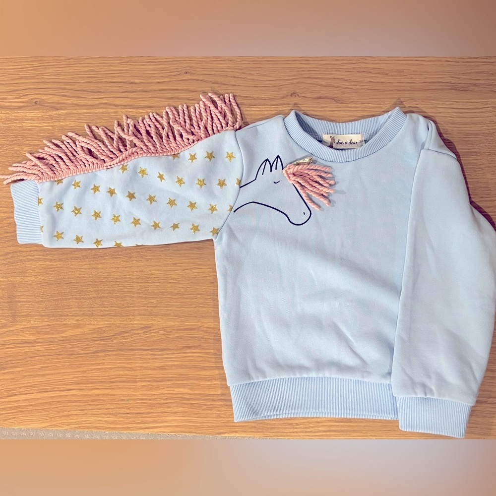 Doe a Dear Unicorn Sweatshirt